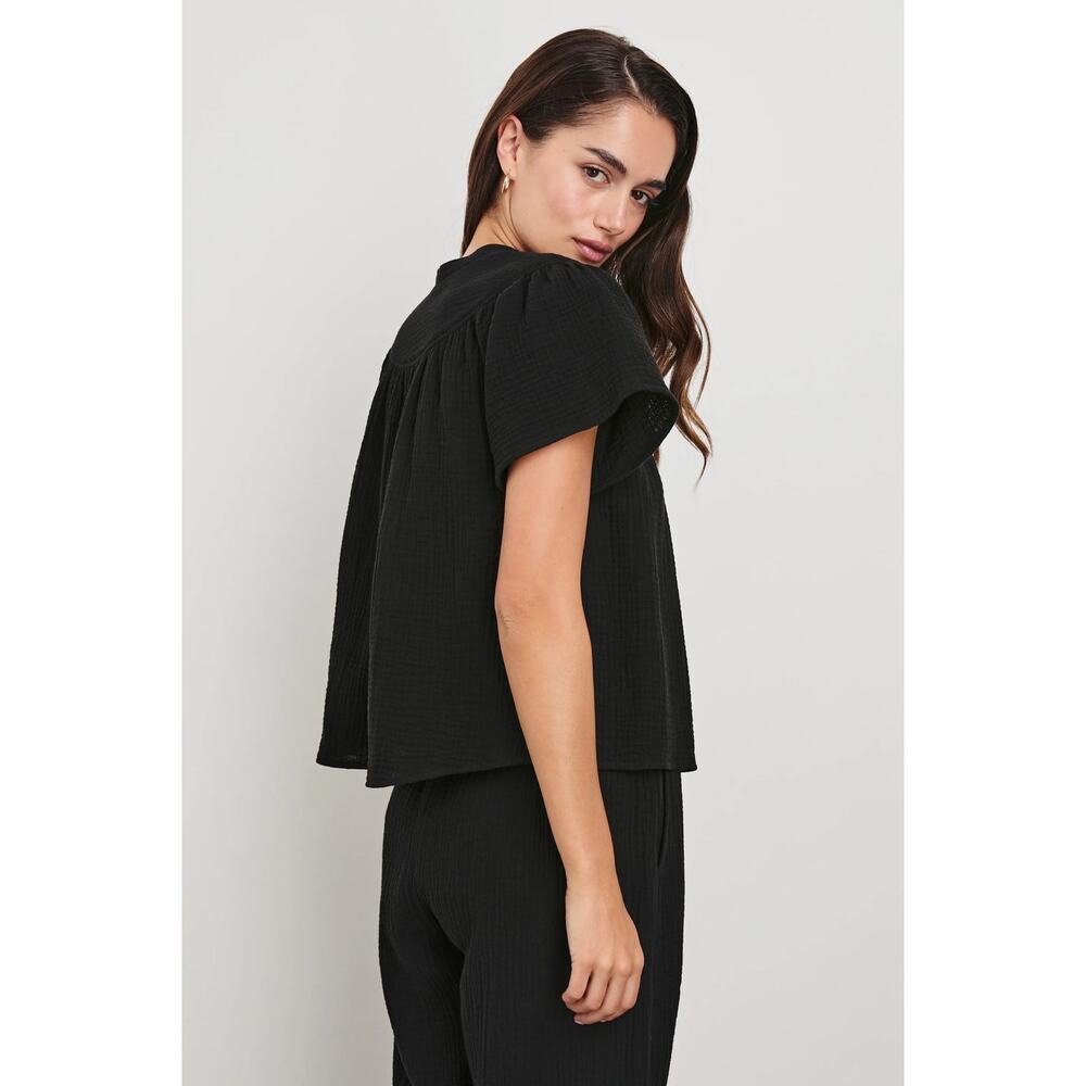 Rails Sayer Shirt Black Medium NWT - Picture 4 of 8